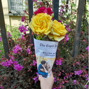 Feuille De Papier Cadeau Serez-Vous Mon Journal Valentin Notre Histoire D'A