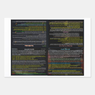 Feuille De Papier Cadeau Série UFO : UFO, Mars Mix