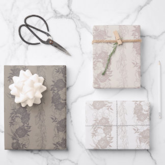Feuille De Papier Cadeau Set Maile Lei Po’o, Enveloppe Cadeau Romantique Tr