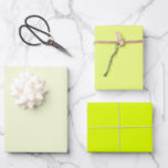 Feuille De Papier Cadeau Shades Neon Chartreuse<br><div class="desc">Feuilles de papier d'enveloppement moderne Shades Neon Chartreuse. Belle trois couleurs pour compléter votre cadeau.</div>
