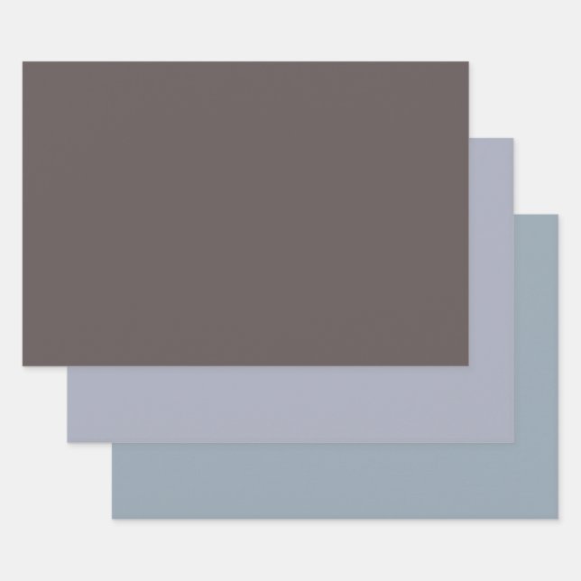 Feuille De Papier Cadeau Simple Elegant Gift Wrap - Stylish Modern  (Lot)