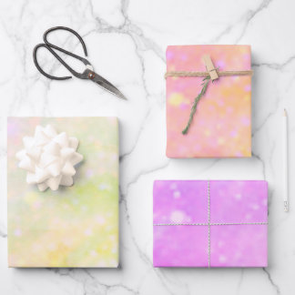 Feuille De Papier Cadeau Simple et chaleureux