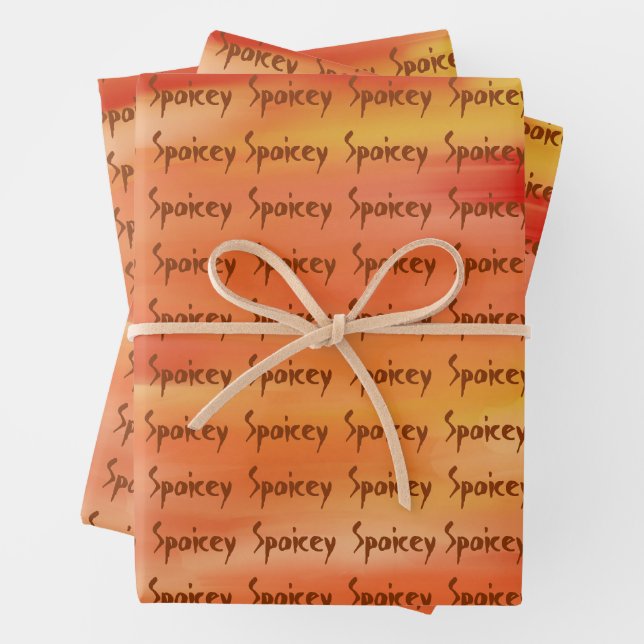 FEUILLE DE PAPIER CADEAU SKZ - FELIX SPOICEY GIFT WRAP (En situation)