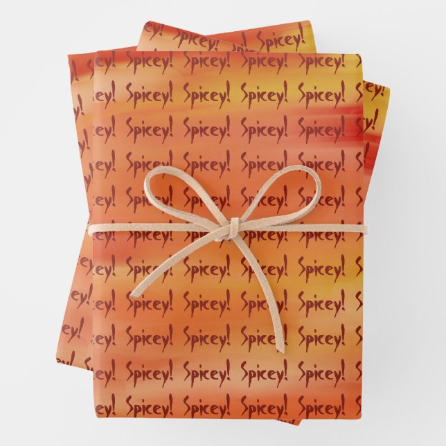 Feuille De Papier Cadeau SKZ SPICEY Gift Wrap (En situation)