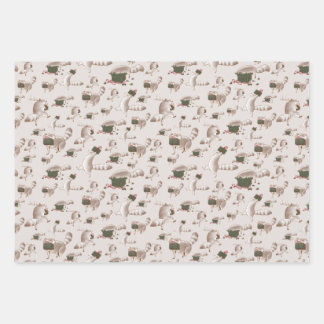 Feuille De Papier Cadeau Sneaky Racoon