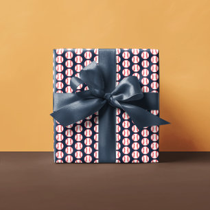 Feuille De Papier Cadeau Soirée de baseball