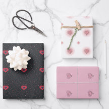 Style Rouge et rose Coeur Motifs Amour thème