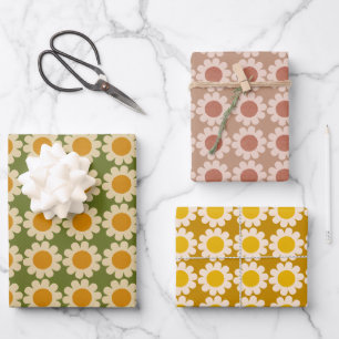 Feuille De Papier Cadeau Super Daisy