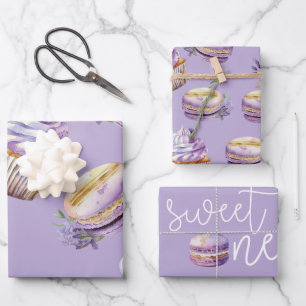 Feuille De Papier Cadeau Sweet One Beautiful Purple Sweets