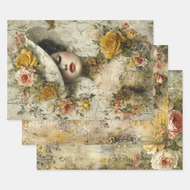 Feuille De Papier Cadeau Symphonie (Lot)