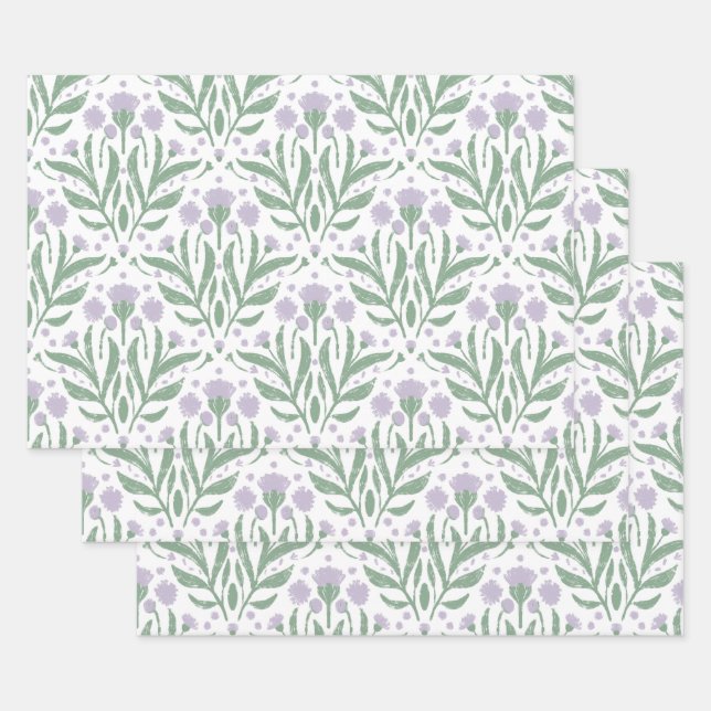 Feuille De Papier Cadeau Tapis de souris chardon (Lot)