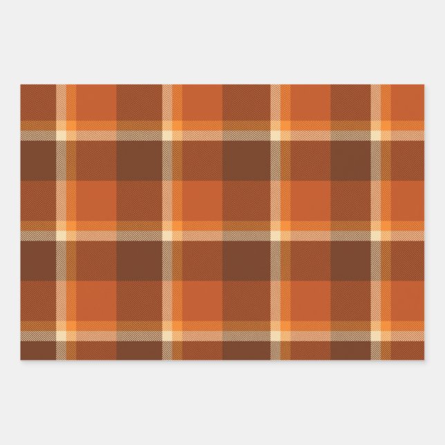 Feuille De Papier Cadeau Thanksgiving Gift Wrap (Devant)