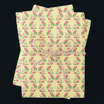 Feuille De Papier Cadeau Thé Rose Cute Motif Floral Feminine Sweet<br><div class="desc">Design peint à la main pour vous! Modifiez également les couleurs arrière - plans. Consultez ma boutique pour plus de couleurs et de designs ou dites-moi si vous voulez quelque chose de personnalisé. Merci d'avoir fait des emplettes avec moi !</div>