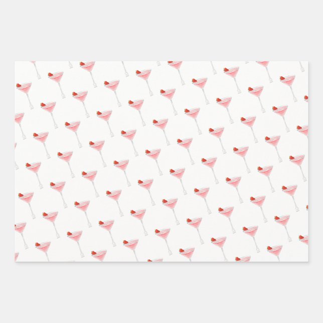 Feuille De Papier Cadeau Tini Bit Older - Berry Drink Thème (Devant)