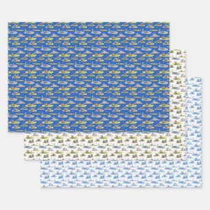 Feuille De Papier Cadeau Toile de rongeur