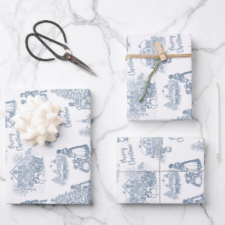 Feuille De Papier Cadeau Toile Noire Américaine De Jouy - Art Afrocentrique