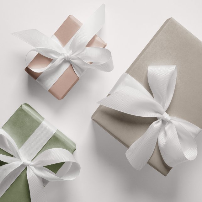 Feuille De Papier Cadeau Tons pastel vert argent rose neutre (Neutral Pink Silver Green Pastel Shades Wrapping Paper Sheets)