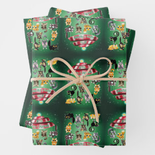 Feuille De Papier Cadeau TOUT LE CHAUD & FUZZIES par Jeff Willis Art