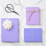 Feuille De Papier Cadeau Trendy Mauve Rose Vista bleu couleur solide<br><div class="desc">Une combinaison moderne de mauve,  rose et bleu vista envelopper cadeau pour vos événements,  des jalons importants et des célébrations heureuses.</div>