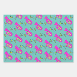 Feuille De Papier Cadeau Trombone
