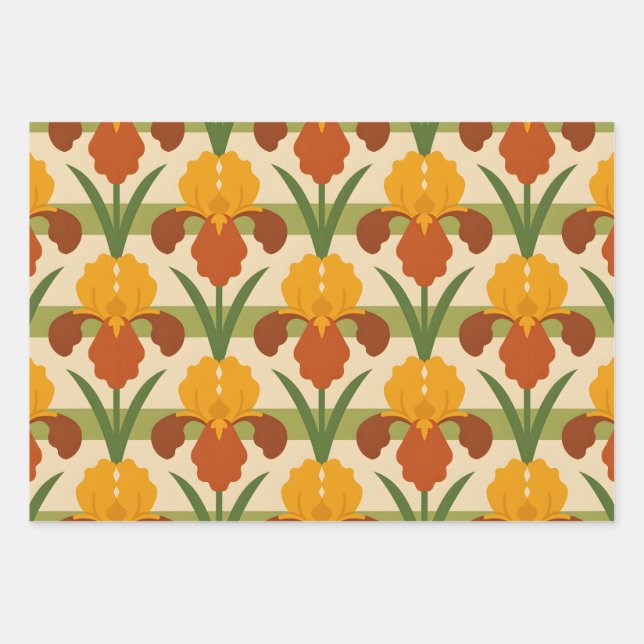 Feuille De Papier Cadeau Tulip Time (Devant)