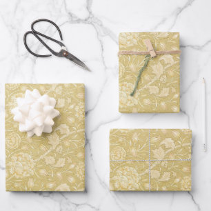 Feuille De Papier Cadeau Tulipes sauvages par William Morris, Art floral vi