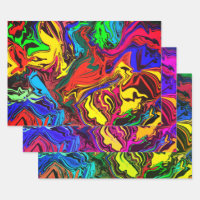 Twirly coloré Abstrait / Poussé / 3 filtres