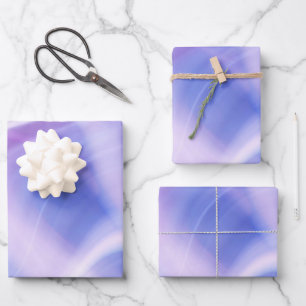 Feuille De Papier Cadeau Un brouillard pastel mystique