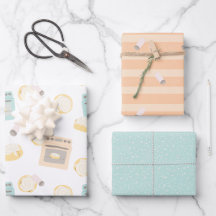 Un petit biberon dans la douche bébé au four