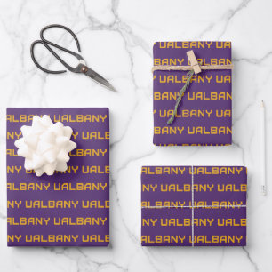 Feuille De Papier Cadeau Université de Albany Wordmark