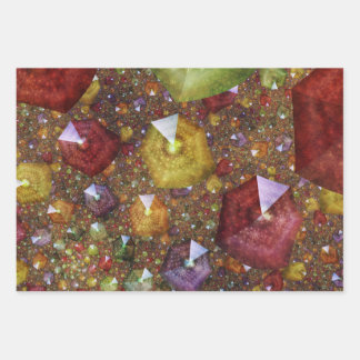 Feuille De Papier Cadeau Variations candées