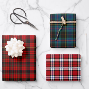Feuille De Papier Cadeau Variations Clan Brodie Tartan