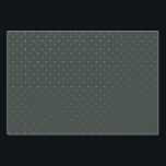 Feuille De Papier Cadeau Vert moderne et Faux Or Polka Dot Christmas<br><div class="desc">Partagez la joie de la saison avec nos feuilles de papier à envelopper pour Noël à la Polka Pointe Vert Moderne et à la Polka Or Faux. Un élégant arrière - plan vert Charleston profond avec des pois mielleux en feuille d'or. Fêtez dans le style !</div>
