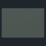 Feuille De Papier Cadeau Vert moderne et Faux Or Polka Dot Christmas<br><div class="desc">Partagez la joie de la saison avec nos feuilles de papier à envelopper pour Noël à la Polka Pointe Vert Moderne et à la Polka Or Faux. Un élégant arrière - plan vert Charleston profond avec des pois mielleux en feuille d'or. Fêtez dans le style !</div>
