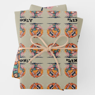Feuille De Papier Cadeau Vibes Zen uniquement 
