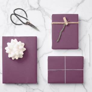 Feuille De Papier Cadeau Vin Rosé Printemps Et Été Tendance Couleur Unie