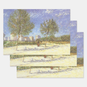 Feuille De Papier Cadeau Vincent van Gogh - A la périphérie de Paris