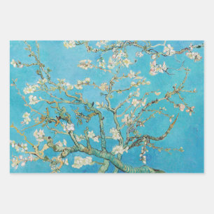 Feuille De Papier Cadeau Vincent van Gogh - Floraison des amandiers