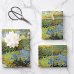 Feuille De Papier Cadeau Vincent van Gogh Garden à Arles Poster<br><div class="desc">Vincent van Gogh Garden à Arles</div>