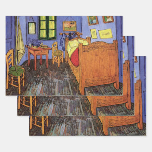 Feuille De Papier Cadeau Vincent van Gogh - La Chambre de Vincent à Arles