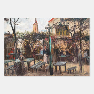Feuille De Papier Cadeau Vincent Van Gogh - La Guinguette sur Montmartre