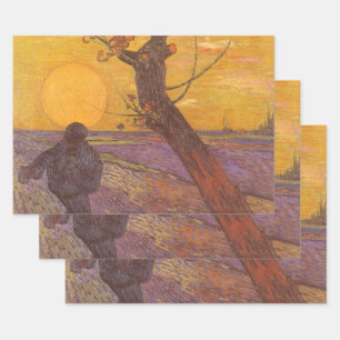Feuille De Papier Cadeau Vincent van Gogh - Le Sower