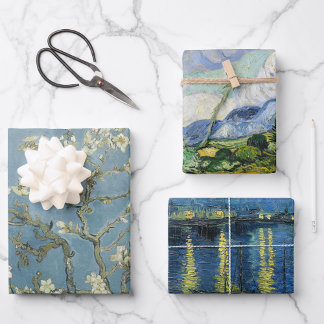 Feuille De Papier Cadeau Vincent Van Gogh Peintures célèbres