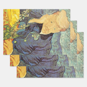 Feuille De Papier Cadeau Vincent van Gogh - Portrait du Docteur Gachet