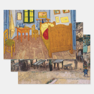 Feuille De Papier Cadeau Vincent Van Gogh - Sélection de chefs-d'oeuvre