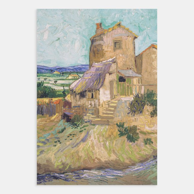 Feuille De Papier Cadeau Vincent van Gogh - The Old Mill (Créateur téléchargé)