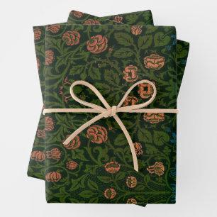 Feuille De Papier Cadeau Vintage Christmas, William Morris