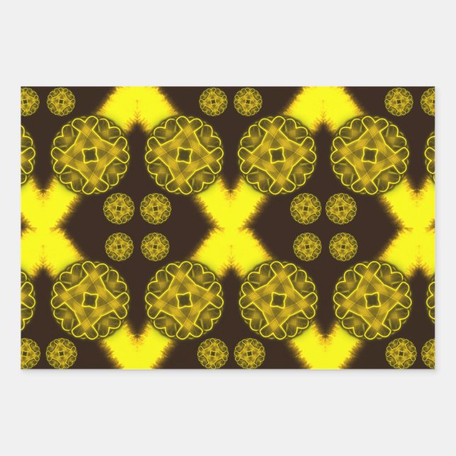 Feuille De Papier Cadeau Voir ma lumière (Devant 3)