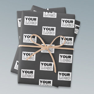 Feuille De Papier Cadeau Votre conception d'image ou logo d'entreprise en m
