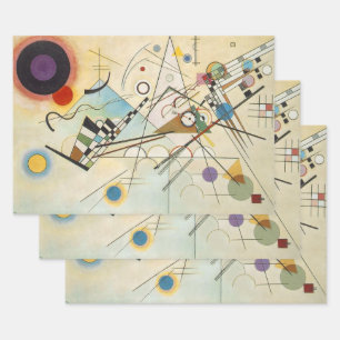 Feuille De Papier Cadeau Wassily Kandinsky-Composition IV 1911-Abstrait